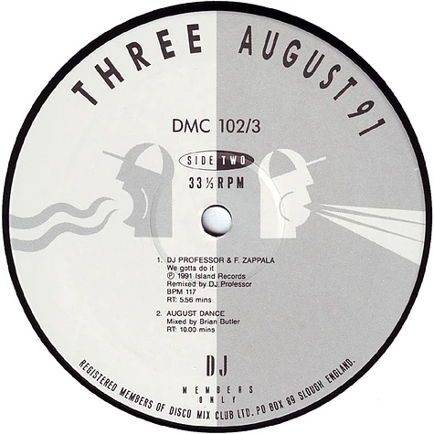 V.A. - August 91 - Three