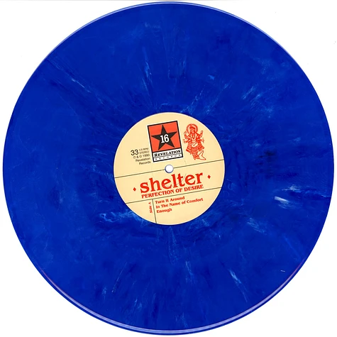 Shelter - Perfection Of Desire Blue Marble Vinyl Edition