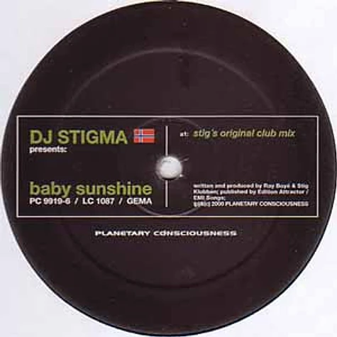 DJ Stigma - Baby Sunshine