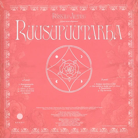 Ruissalo Amping - Ruusupuutarha Pink Vinyl Edition