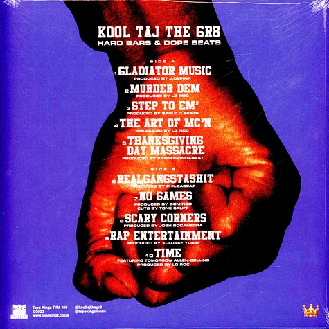 Kool Taj The Gr8 - Hard Bars & Dope Beats