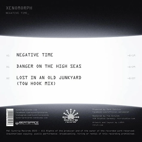 Xenomorph - Negative Time EP