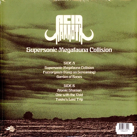 Acid Mammoth - Supersonic Megafauna Collision Red Vinyl Edition