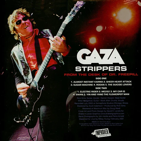 Gaza Strippers - From The Desk Of Dr. Freepill.