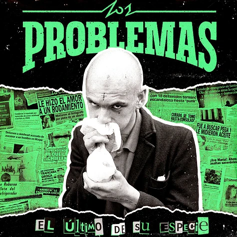 Los Problemas - El Ultimo De Su Especie Green-Black Marbled Vinyl Edition