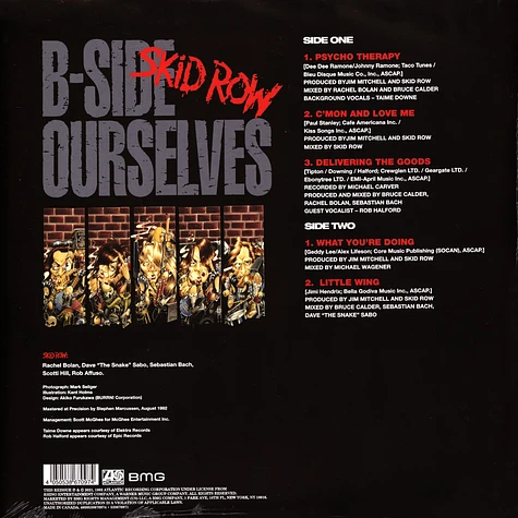 Skid Row - B-Side Ourselves Black Friday Record Store Day 2023 Yellow ...