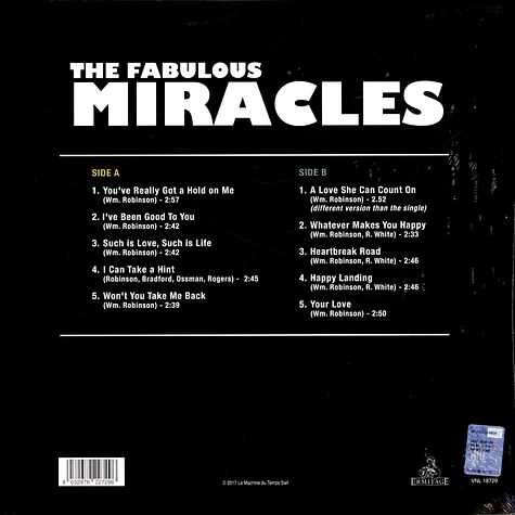 Smokey Robinson & The Miracles - The Fabolous Miracles