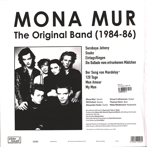 Mona Mur - The Original Band 1984-86