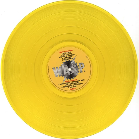 W.A.S.P. - The Last Command Yellow Vinyl Edition