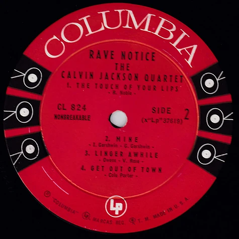 The Calvin Jackson Quartet - Rave Notice
