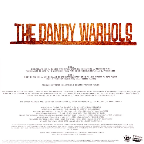 The Dandy Warhols - Rockmaker HHV Germany Exclusive Black & Clear Vinyl Edition