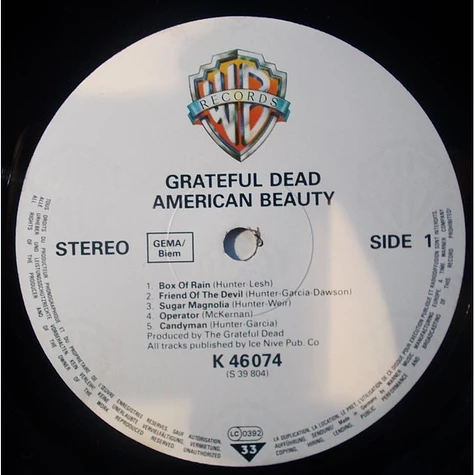 The Grateful Dead - American Beauty