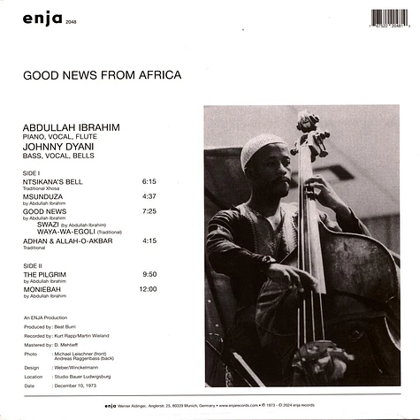 Abdullah Ibrahim - Good News From Africa Black Vinyl Edition