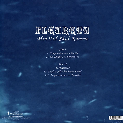 Fleurety - Min Tid Skal Kommewhite Vinyl Edition