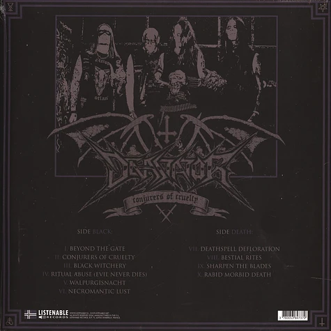 Devastator - Conjurers Of Cruelty Purple Vinyl Edition