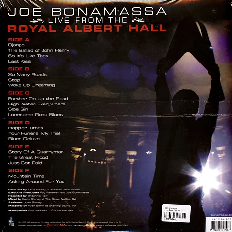 Joe Bonamassa - Live From The Royal Albert Hall Remaster