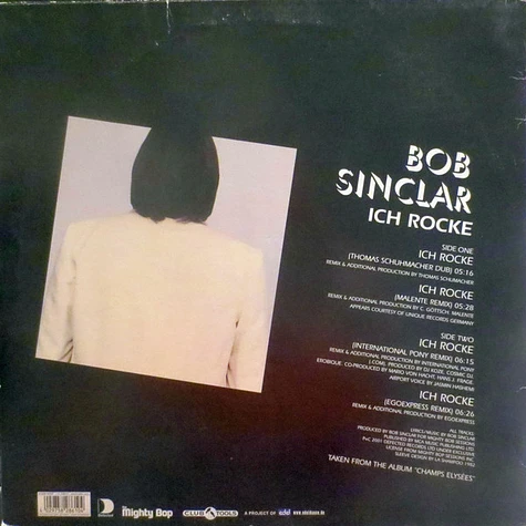 Bob Sinclar - Ich Rocke (Part Two Of Two)
