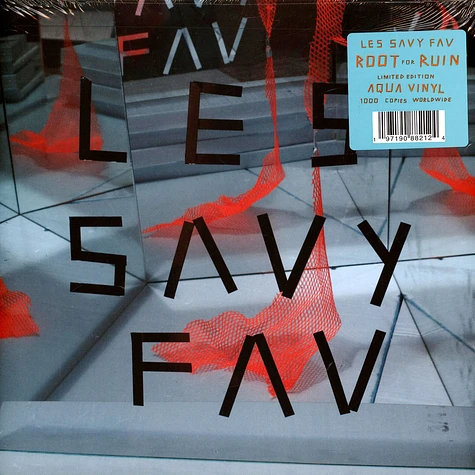 Les Savy Fav - Root For Ruin Opaque Aqua Blue Vinyl Edition