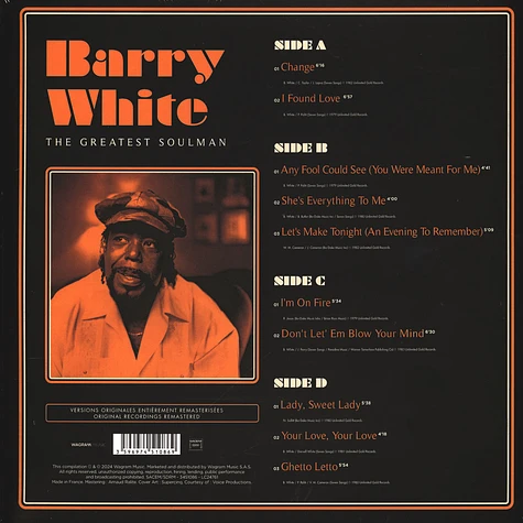 Barry White - The Greatest Soulman