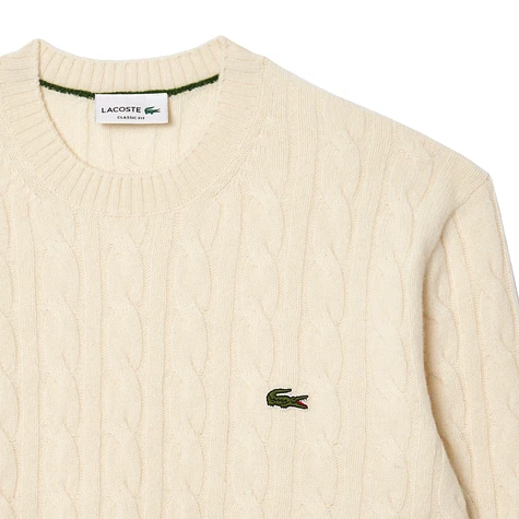 Lacoste - Carded Wool Crew Neck Sweater