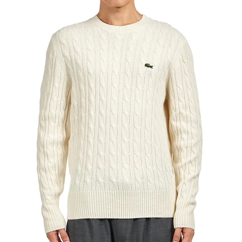 Lacoste - Carded Wool Crew Neck Sweater