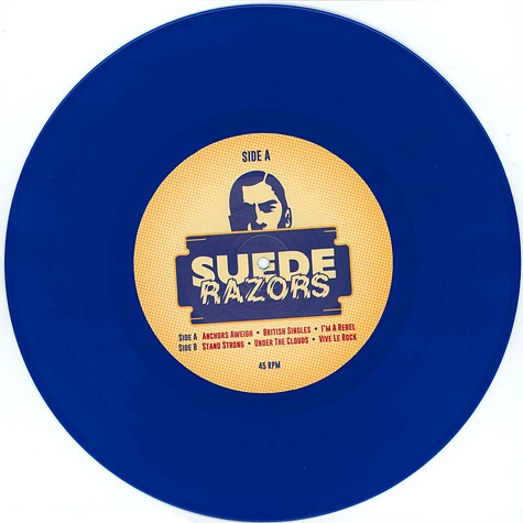 Suede Razors - No Mess. No Fuss. Just Rock'N'Roll Black Vinyl Edition