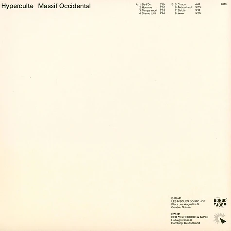 Hyperculte - Massif Occidental Black Vinyl Edition