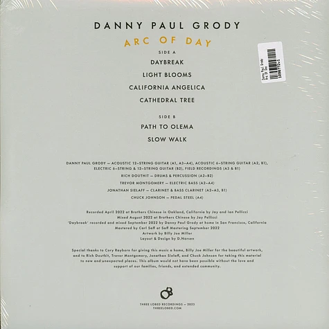 Danny Paul Grody - Arc Of Day