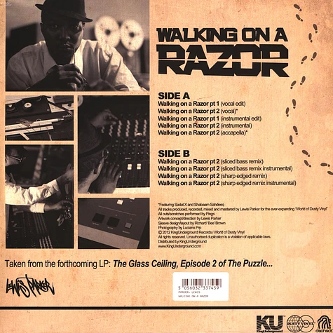 Lewis Parker - Walking On A Razor