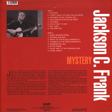 Jackson C. Frank - Mystery