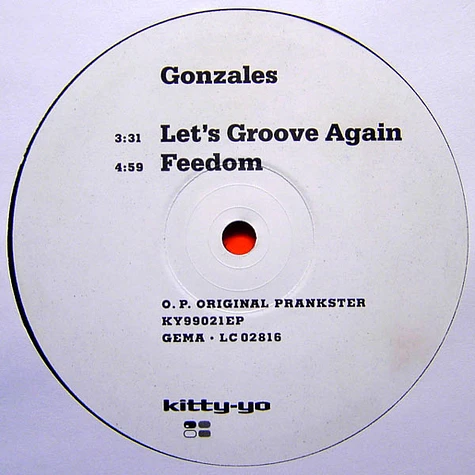 Gonzales - O.P. Original Prankster