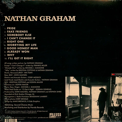 Nathan Graham - Saint Of Second Chances