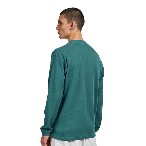 New Balance - Waffle Knit Long Sleeve Henley