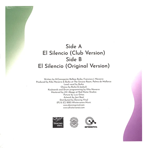 Buika X Kiko Navarro - El Silencio Transparent Vinyl Edition