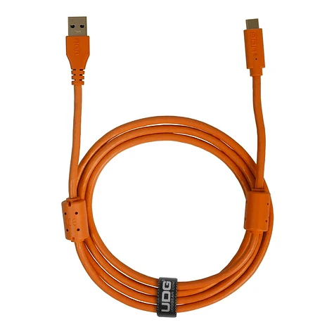 UDG - Ultimate Audio Cable USB 3.0 C-A Orange Straight 1,5m