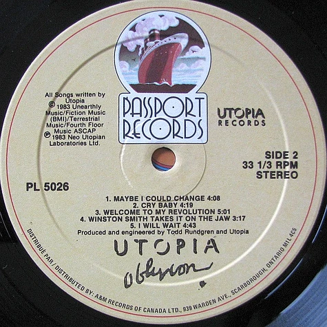 Utopia - Oblivion