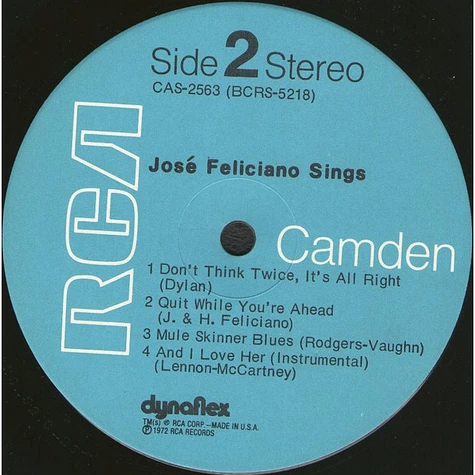 José Feliciano - José Feliciano Sings