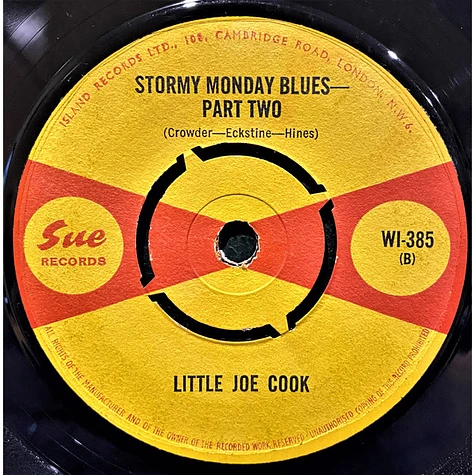 Little Joe Cook - Stormy Monday Blues