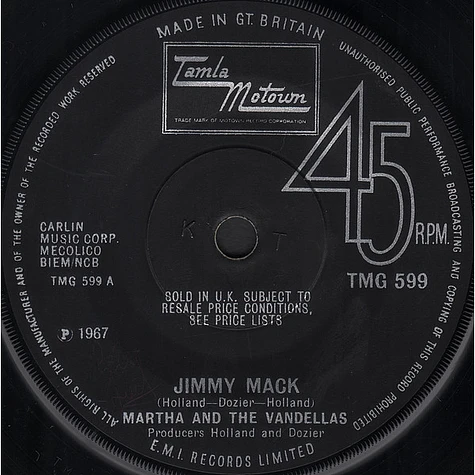 Martha Reeves & The Vandellas - Jimmy Mack