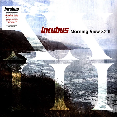 Incubus - Morning View XXIII Blue Vinyl Edition