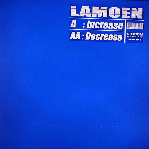 Boy Van Lamoen - Increase / Decrease