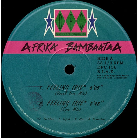 Afrika Bambaataa - Feeling Irie (Remix)