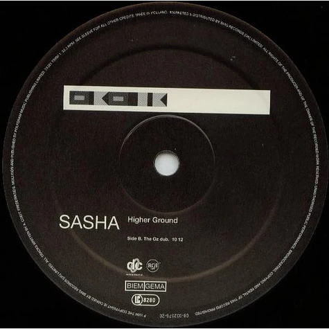 Sasha - Higher Ground