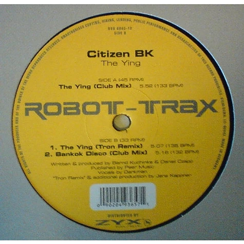 Citizen BK - The Ying
