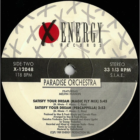 Paradise Orchestra - Satisfy Your Dream