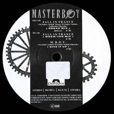 Masterboy - Fall In Trance