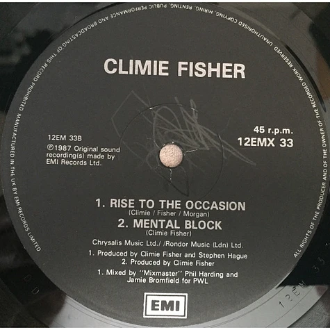 Climie Fisher - Rise To The Occasion (Hip Hop Remix)