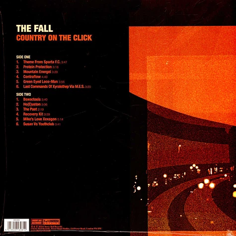 The Fall - Country On The Click Record Store Day 2024 Translucent Orange Vinyl Edition
