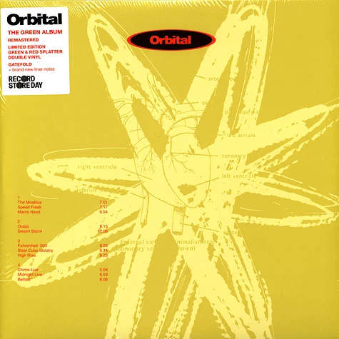 Orbital - Orbital Record Store Day 2024 Green Splatter Vinyl Edition