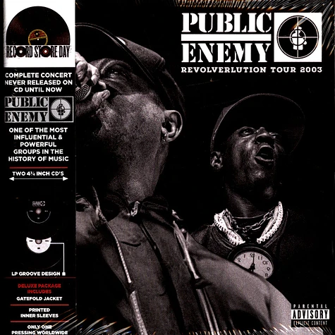 Public Enemy - Revolverlution Tour 2003 Record Store Day 2024 Cd 